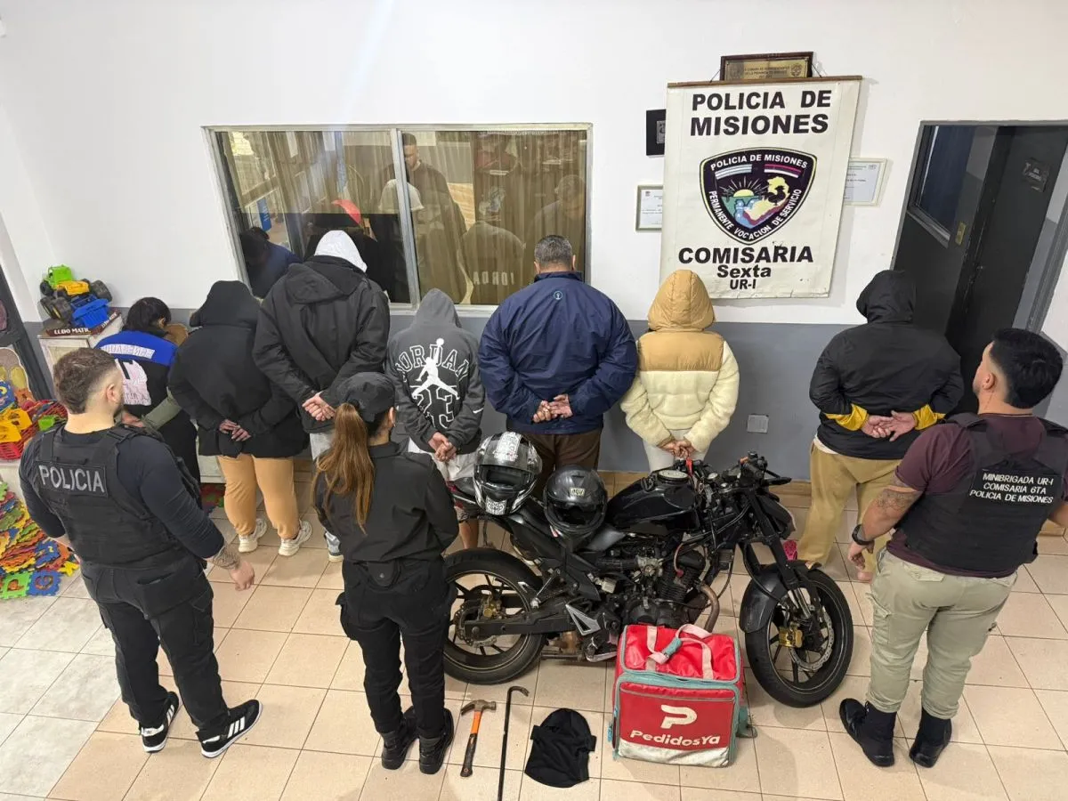 Posadas: siete detenidos tras allanamientos simultáneos por robo a una verdulería