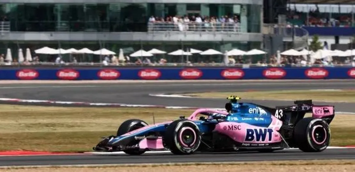 Colapinto quedó eliminado en la Q1 y largará 19° en el GP de Gran Bretaña