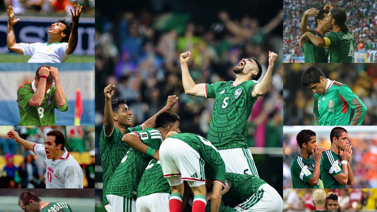 ¿Cómo le va a México en los Octavos de Final de los Mundiales?