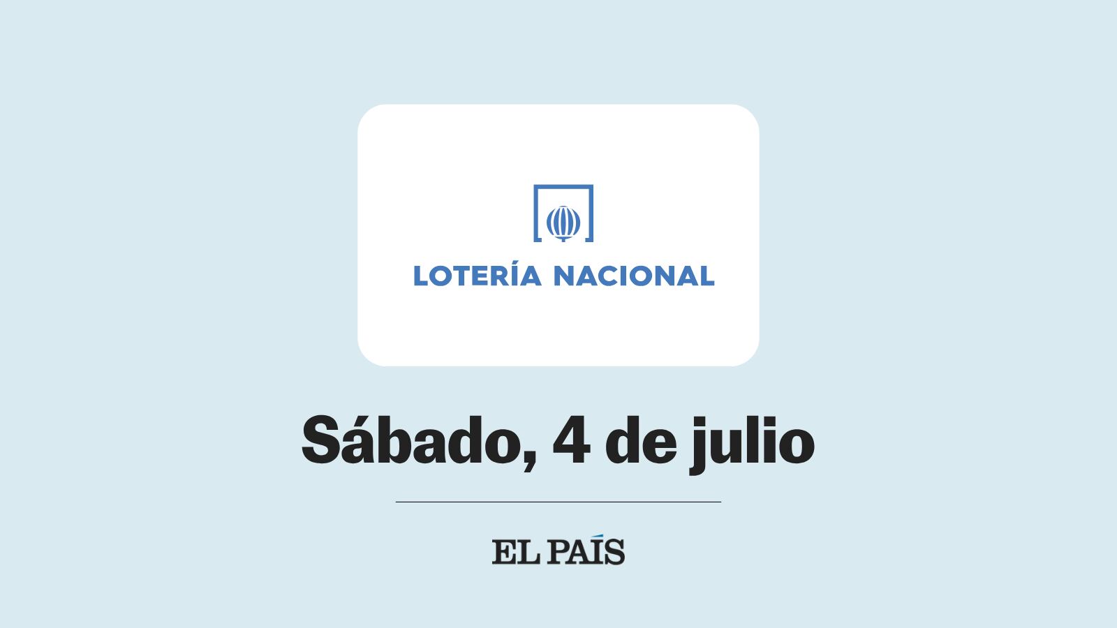 Lotería Nacional: comprobar sorteo extraordinario de vacaciones del sábado 4 de julio