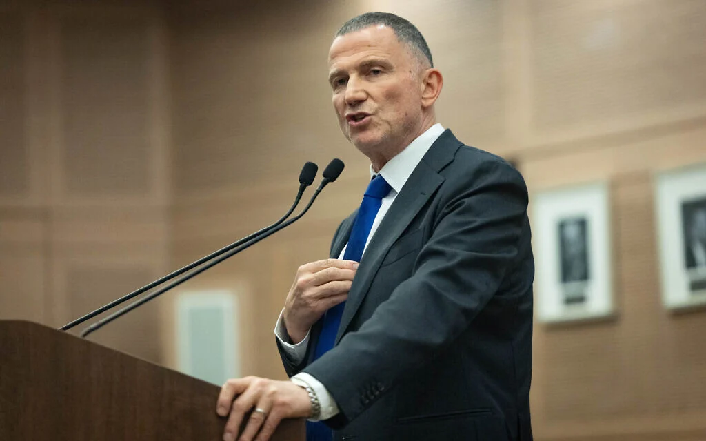 Senior Likud renegade Yuli Edelstein leaving party to forge a 'new political path'