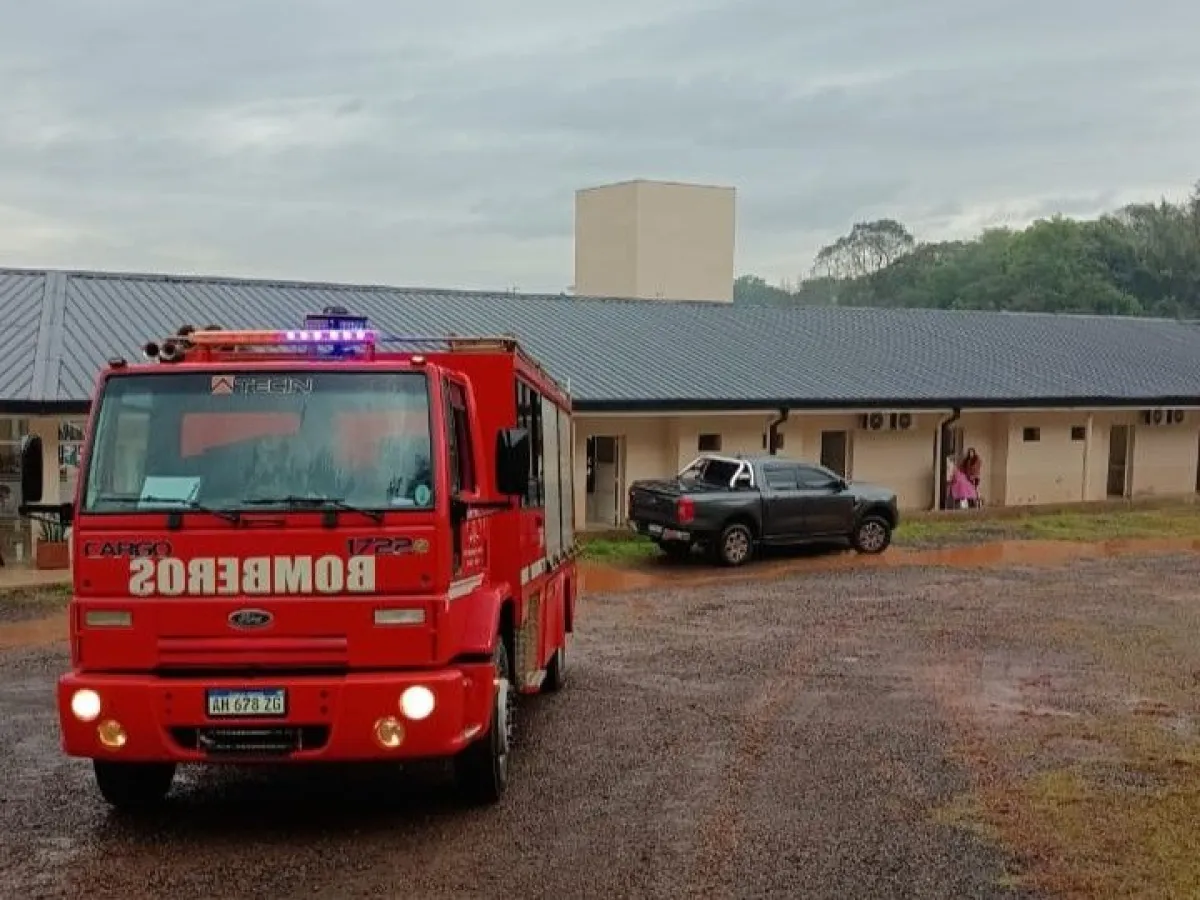 Falla eléctrica causó un principio de incendio en un hogar de adultos mayores de Oberá