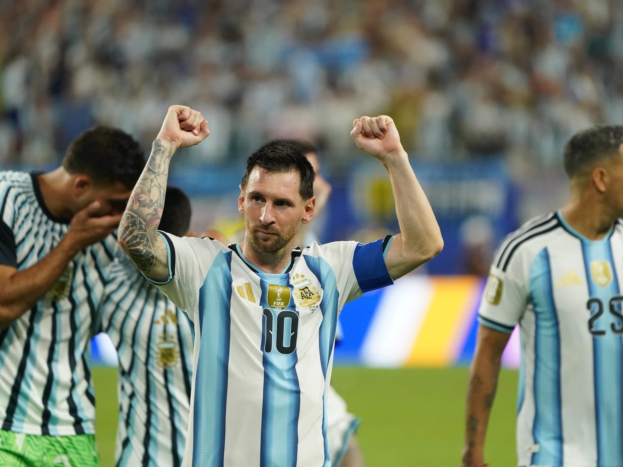 Lionel Messi, entre la batería de récords y un emotivo mensaje a Venezuela tras el trágico doble terremoto: "Es algo difícil de explicar"
