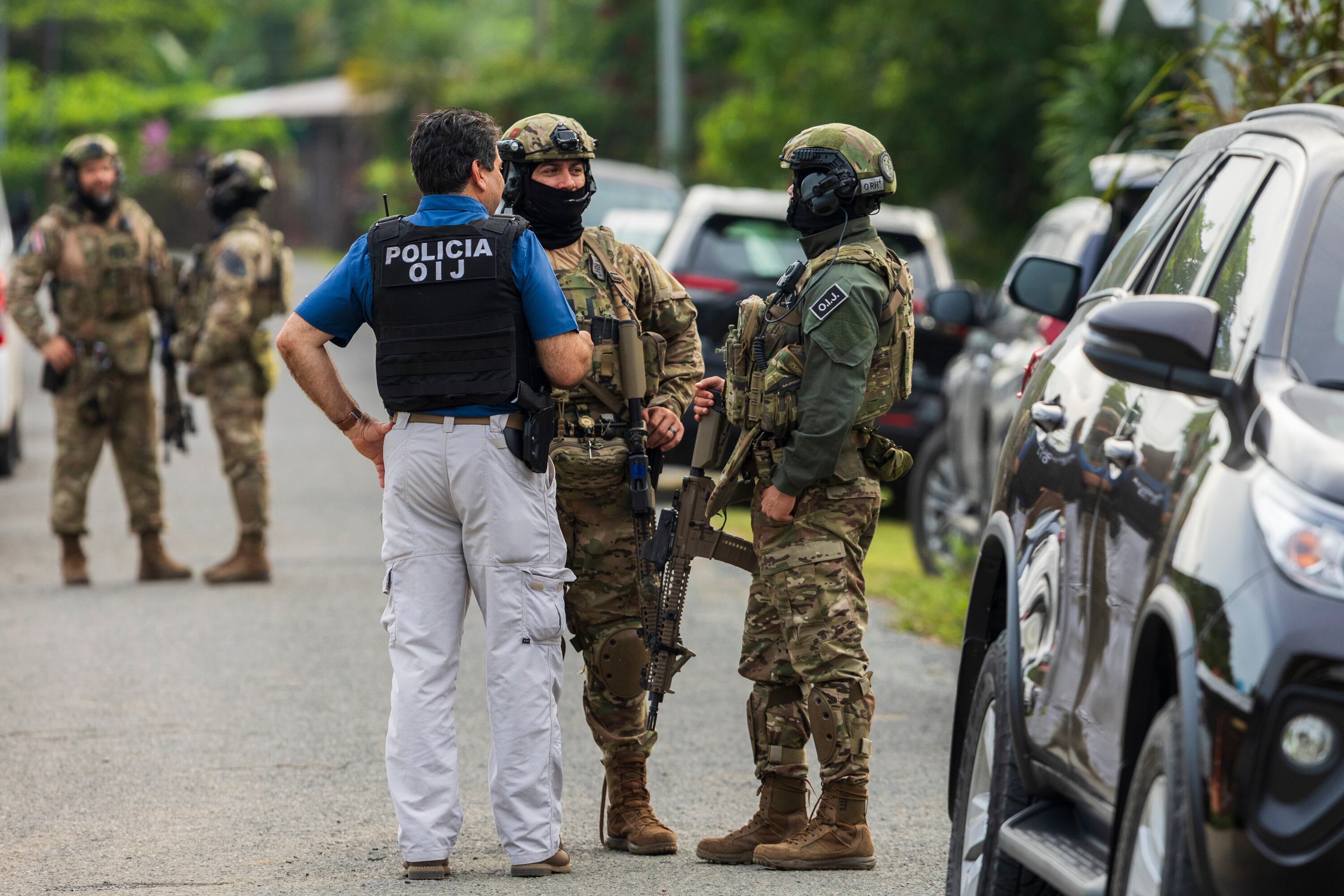 Caso Triángulo: sospechosos intentaron atacar a policías del OIJ y terminaron volcados