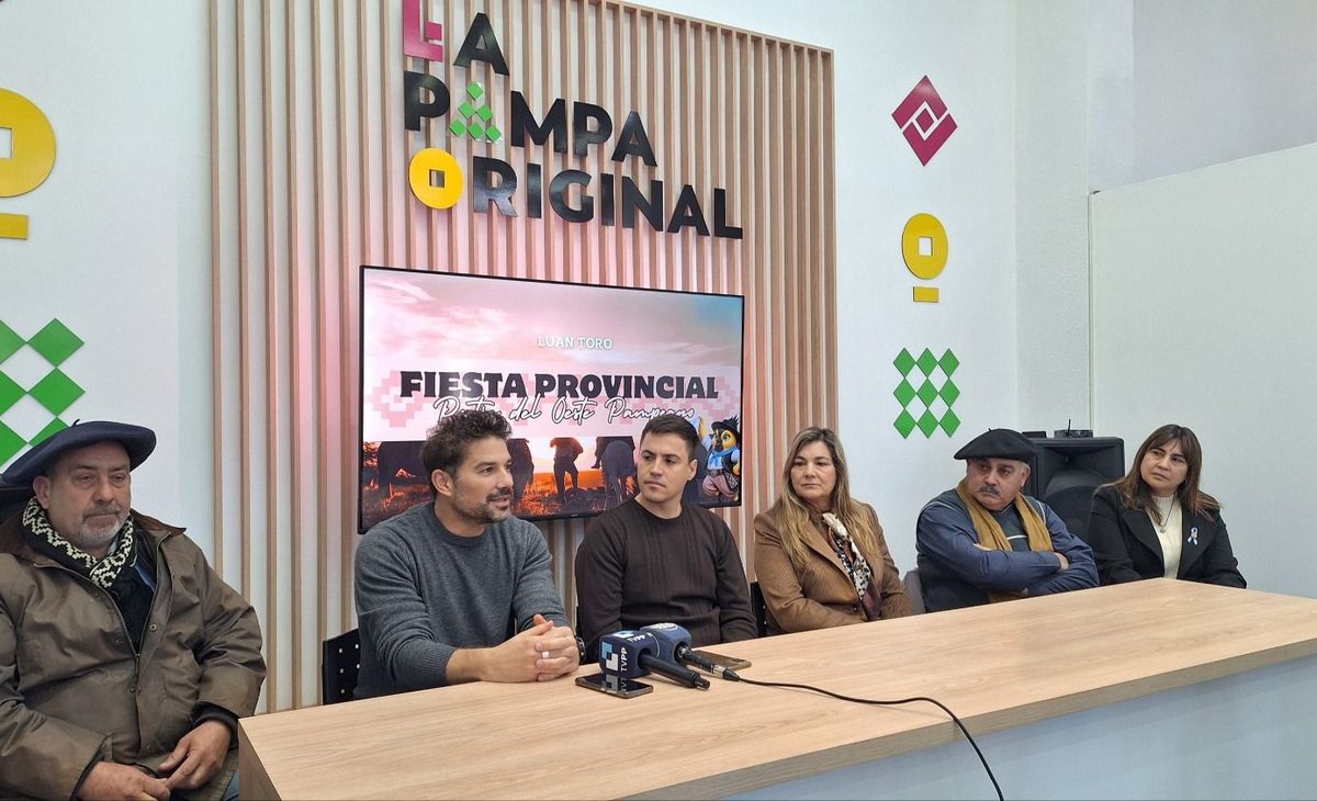 Anunciaron la Fiesta Provincial "Portal del Oeste Pampeano"