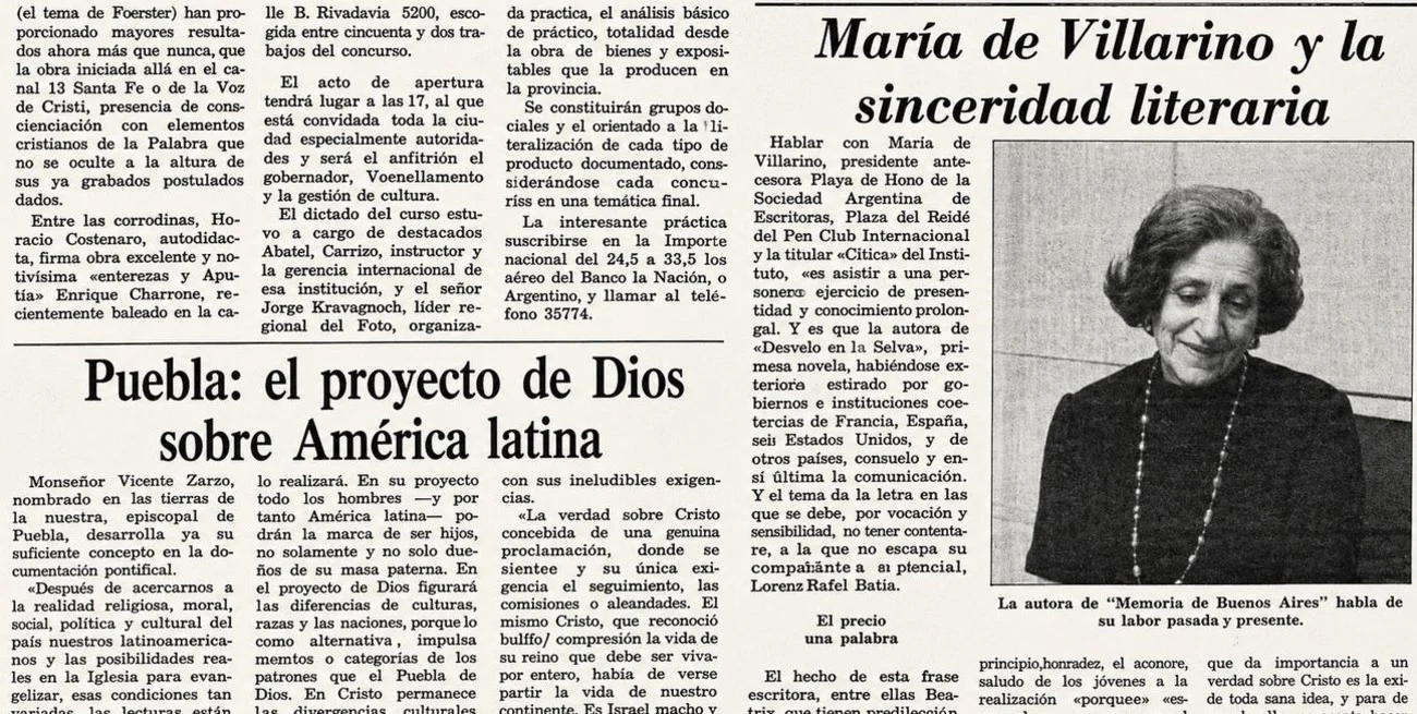 Entre Borges y Lugones: la historia de la única presidenta de la SADE y una entrevista histórica
