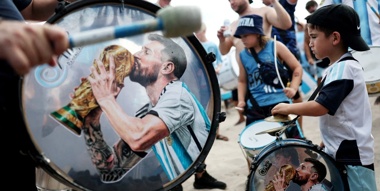 Miami es Argentina: locura y banderazo antes de Cabo Verde