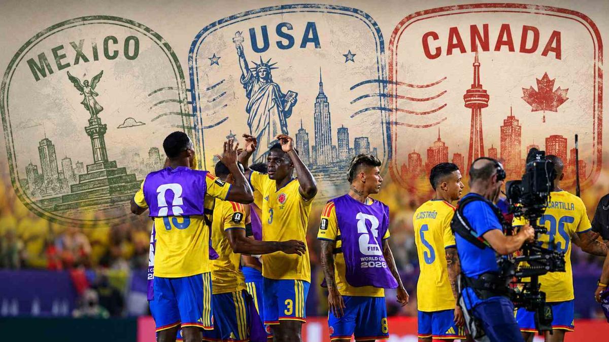Colombia hará historia al jugar en los tres países sede del Mundial 2026