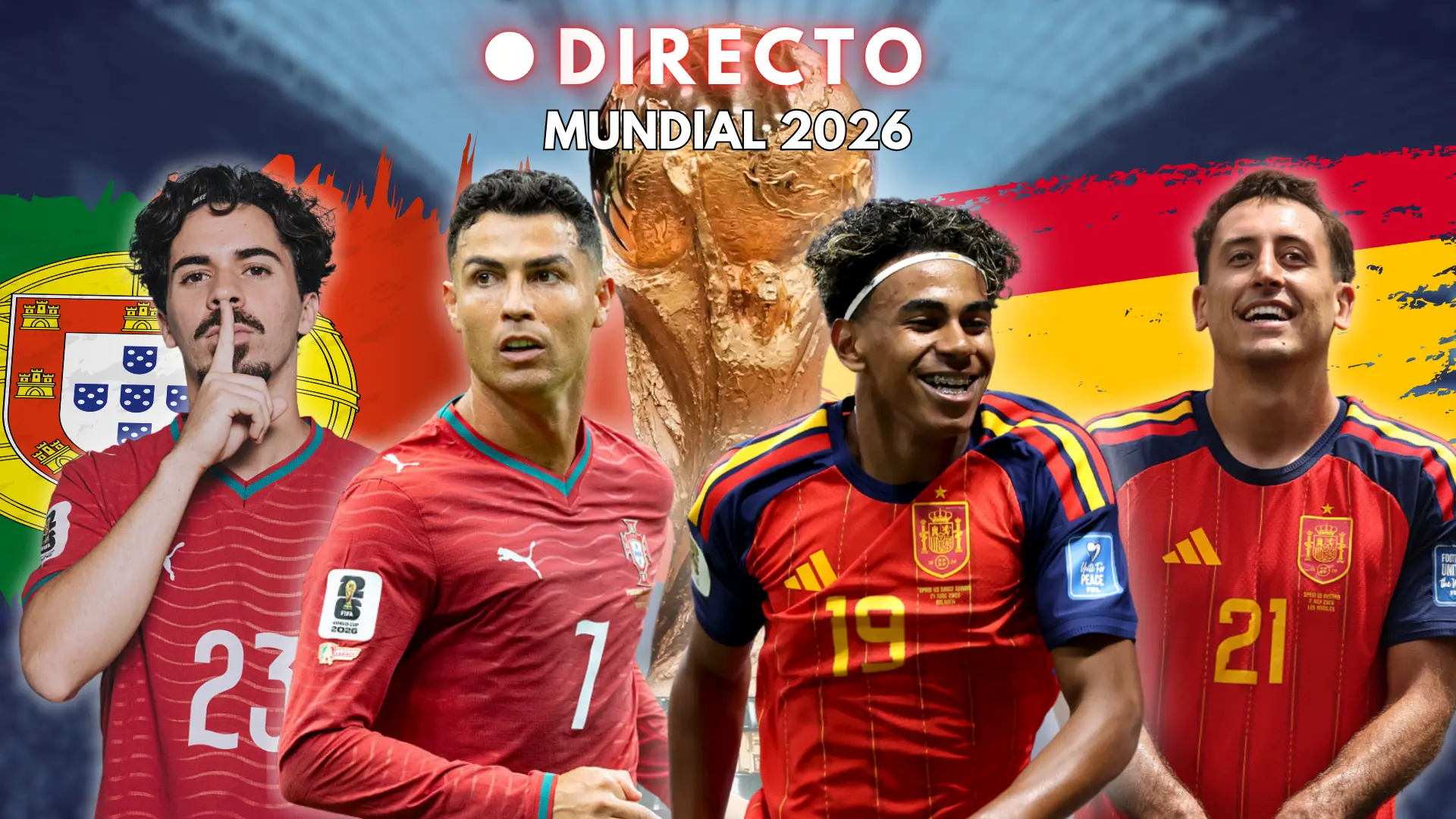 Portugal - España del Mundial 2026, en directo: última hora, previa y posibles alineaciones de los octavos de final