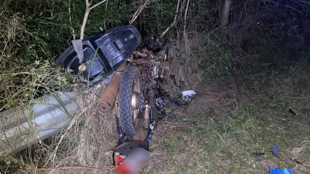 Tragedia en la ruta: identificaron al motociclista que murió en el choque frontal