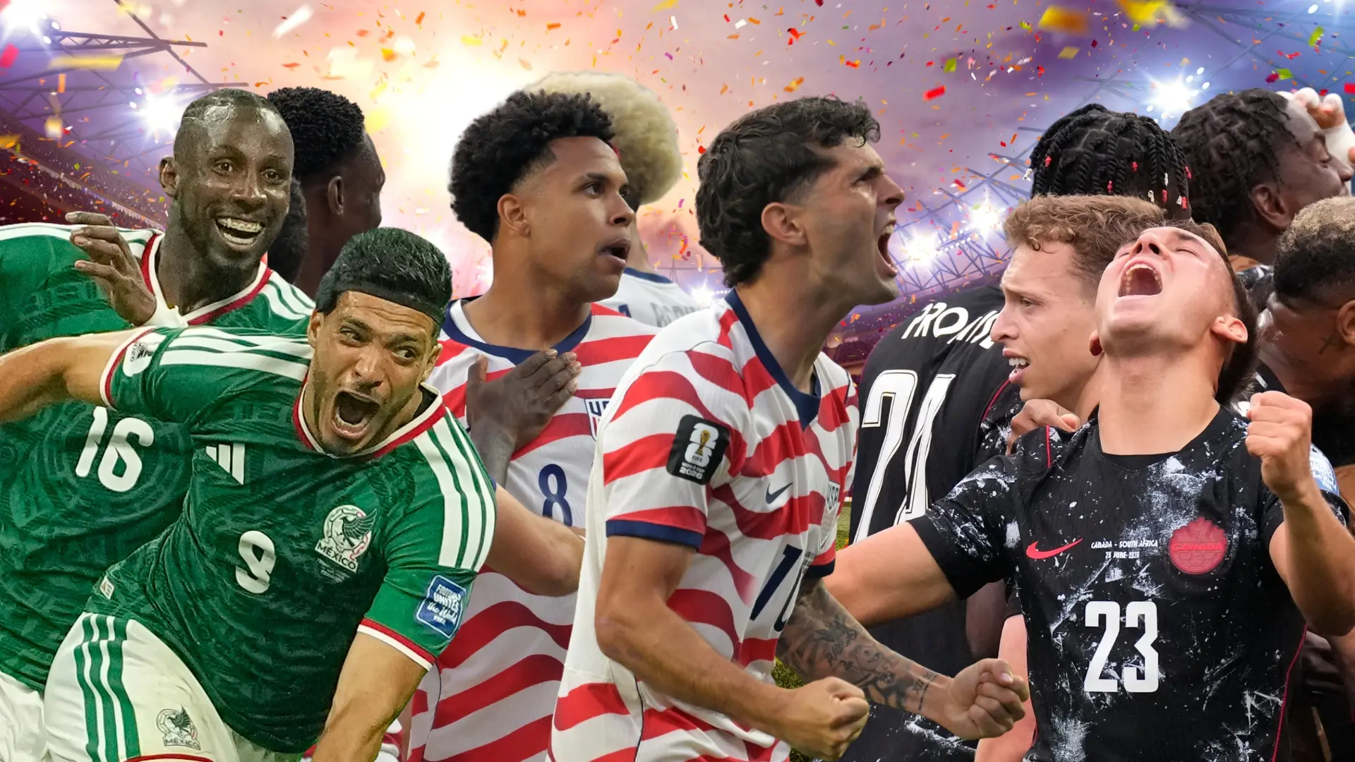 México impresiona, Estados Unidos amenaza y Canadá cumple: las anfitrionas del Mundial dan la cara