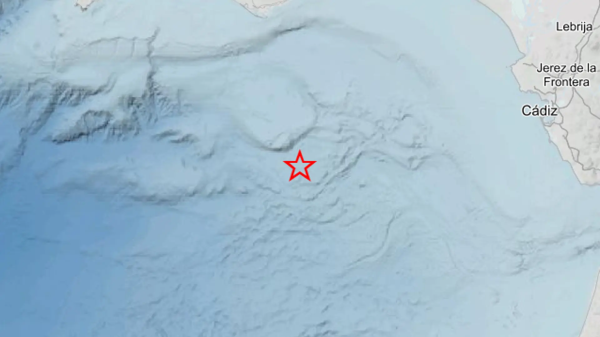 Registrado un terremoto de magnitud 2,2 en el Golfo de Cádiz tras otro seísmo de 3,5 hace dos días