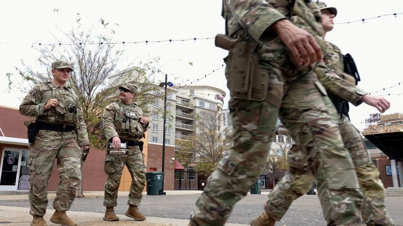 National Guard members on patrol in Memphis fatally shoot man during pursuit, police say