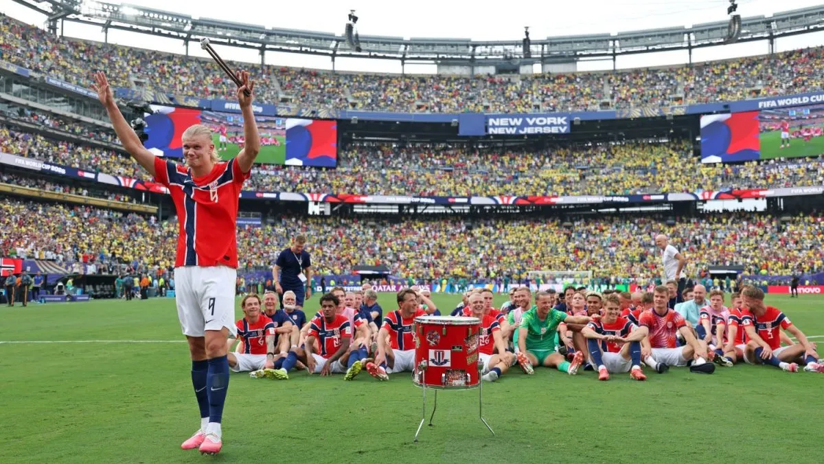 Batacazo histórico: con un doblete de Haaland, Noruega eliminó a Brasil del Mundial 2026