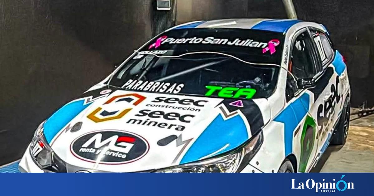 La gran novedad de Termas es el estreno del nuevo auto de Pali Collazo