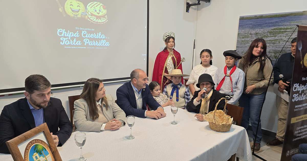 Santa Ana palpita el 5° Encuentro del Chipá Cuerito y la Torta Parrilla