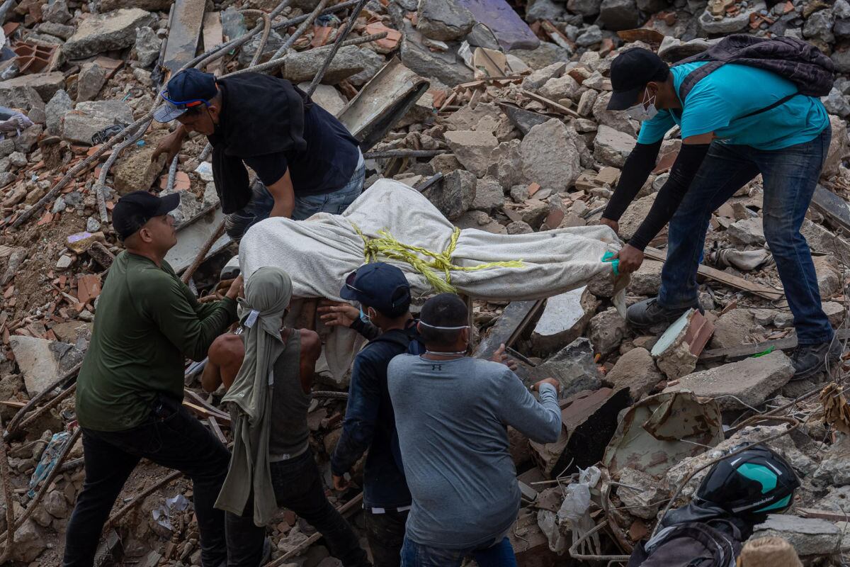 El número de muertos españoles en los terremotos de Venezuela asciende a 26