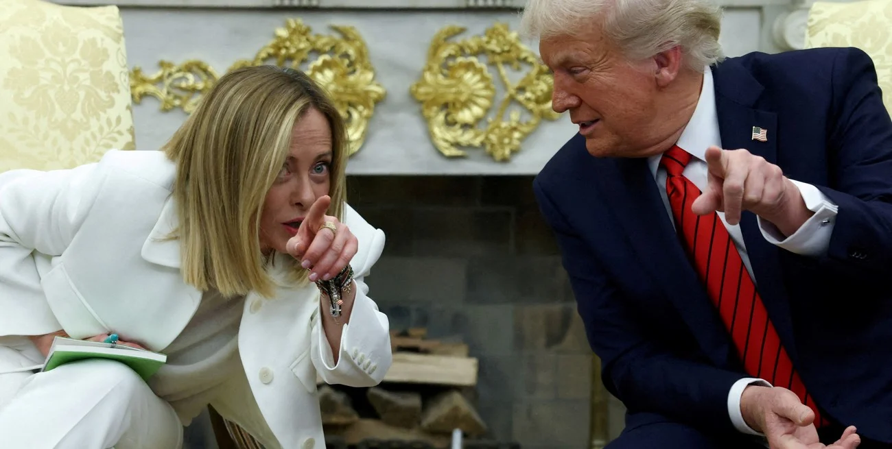 Trump revivió el conflicto con Meloni tras burlas y el pedido de una "perimetral"