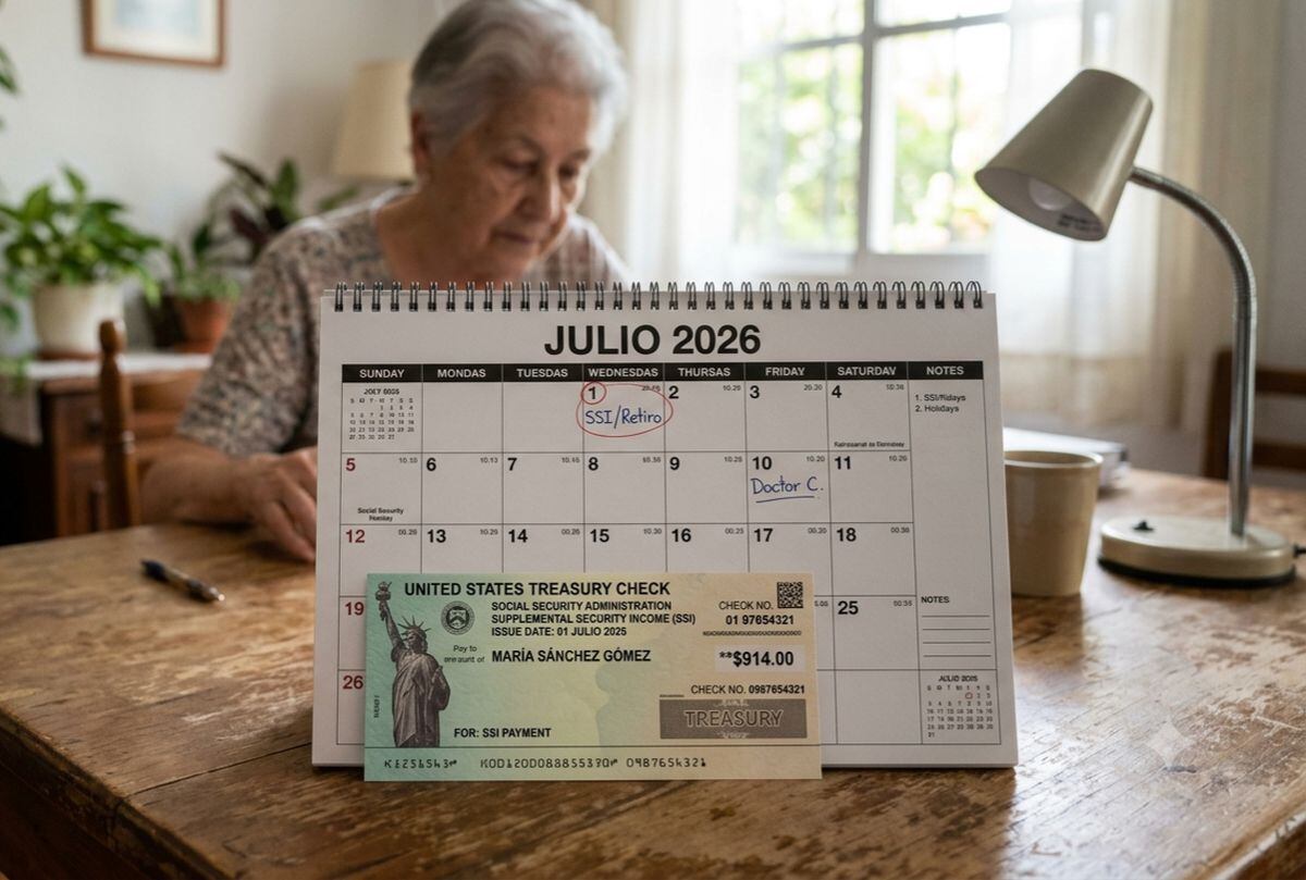 cambio en el calendario del Seguro Social en julio de 2026 y quiénes del SSI reciben dos depósitos