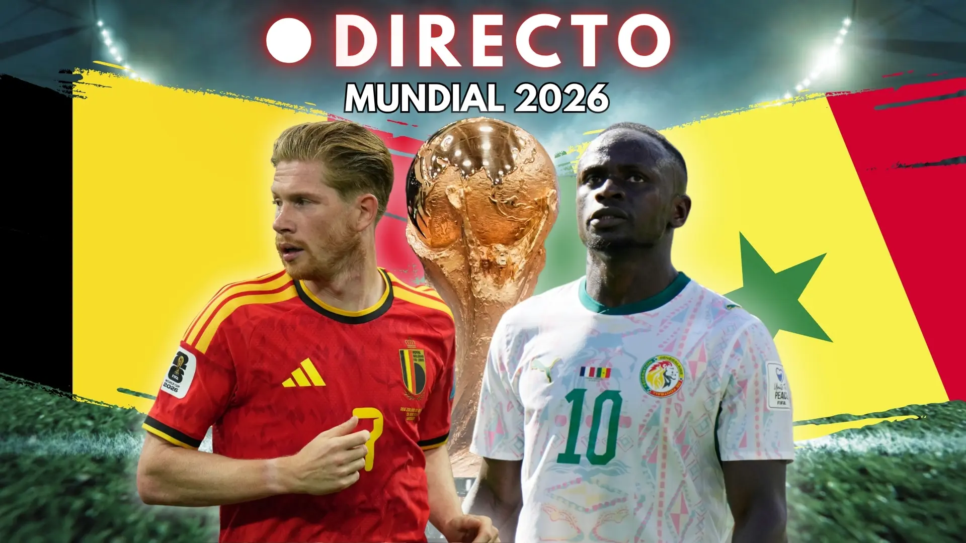 Bélgica - Senegal del Mundial 2026, en directo: goles, marcador y última hora de los dieciseisavos de final