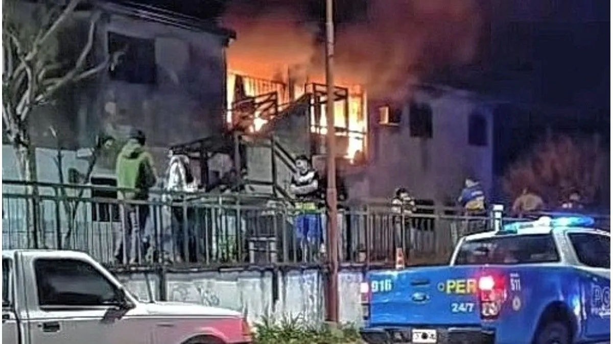 Grave incendio en una vivienda del barrio Paraná XIII