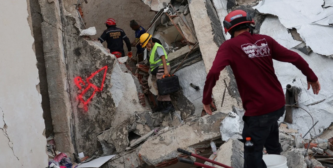 Terremotos en Venezuela: ya rescataron a 6.462 personas y siguen buscando sobrevivientes