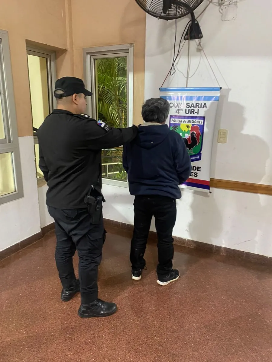 Apuñaló al dueño del alquiler y fue detenido minutos después en Posadas