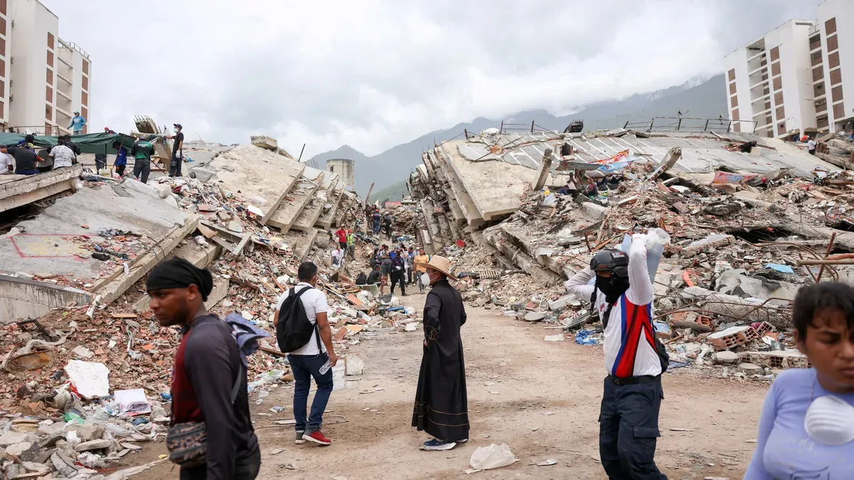 Venezuela elevó a 2.645 la cifra de muertos y 12.666 heridos por los terremotos