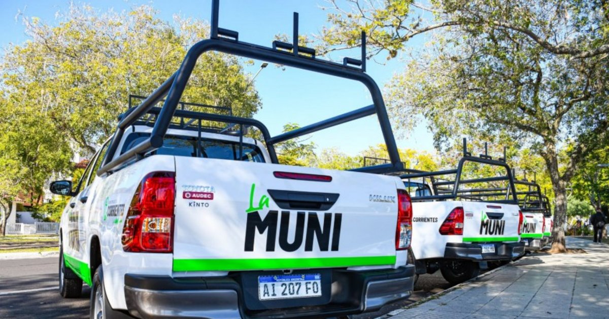 Corrientes: la Municipalidad suma más de 40 vehículos para reforzar los servicios públicos