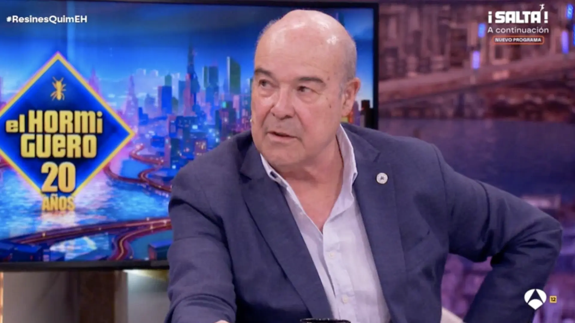 Antonio Resines recuerda su pasado como deportista de élite en 'El Hormiguero': "Subcampeón de la Copa del Generalísimo"
