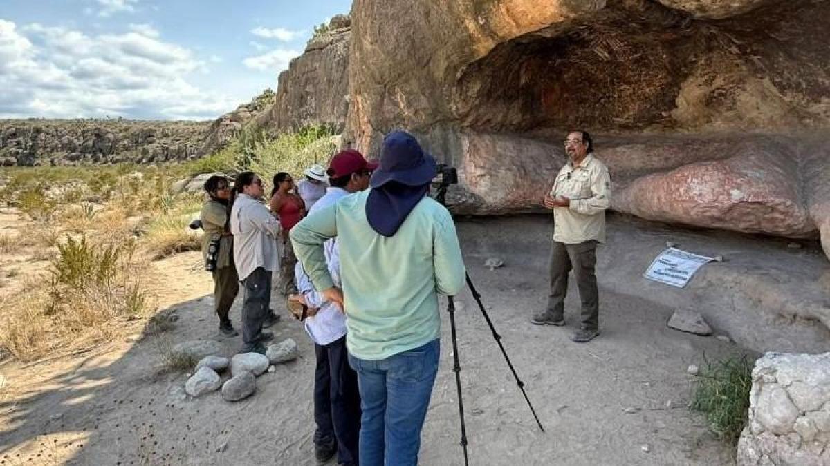 INAH concluye restauración de cuevas con arte rupestre dañadas por saqueo en Coahuila