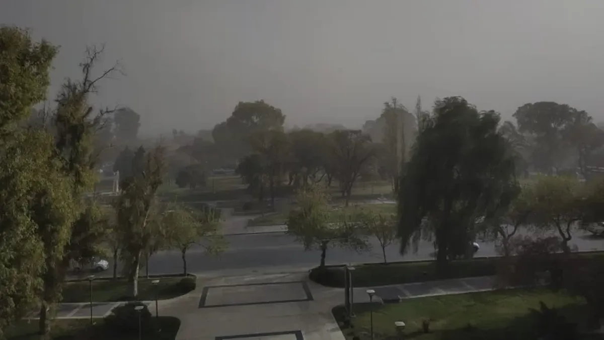 Julio arrancó con viento y prevén lluvias y nevadas este miércoles en San Juan