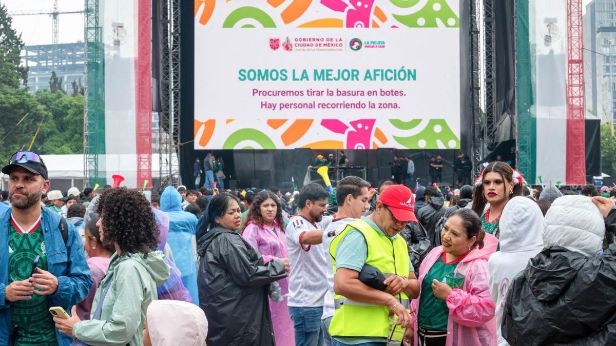 El Monumento a la Revolución ya se llenó también para el México vs Inglaterra