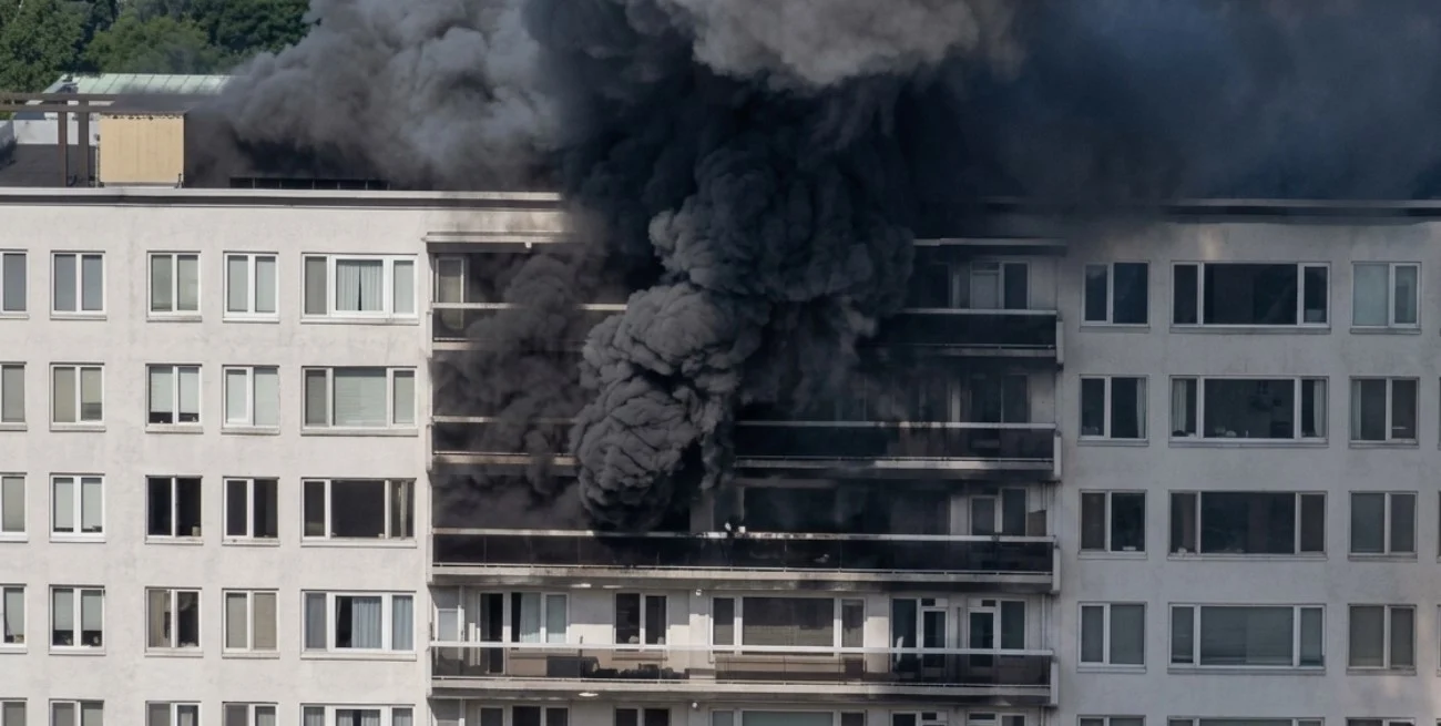 El incendio en un edificio en Bélgica dejó al menos seis muertos