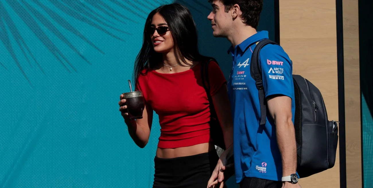 Maia Reficco llamó por primera vez "pareja" a Franco Colapinto: "Es alguien que amás"