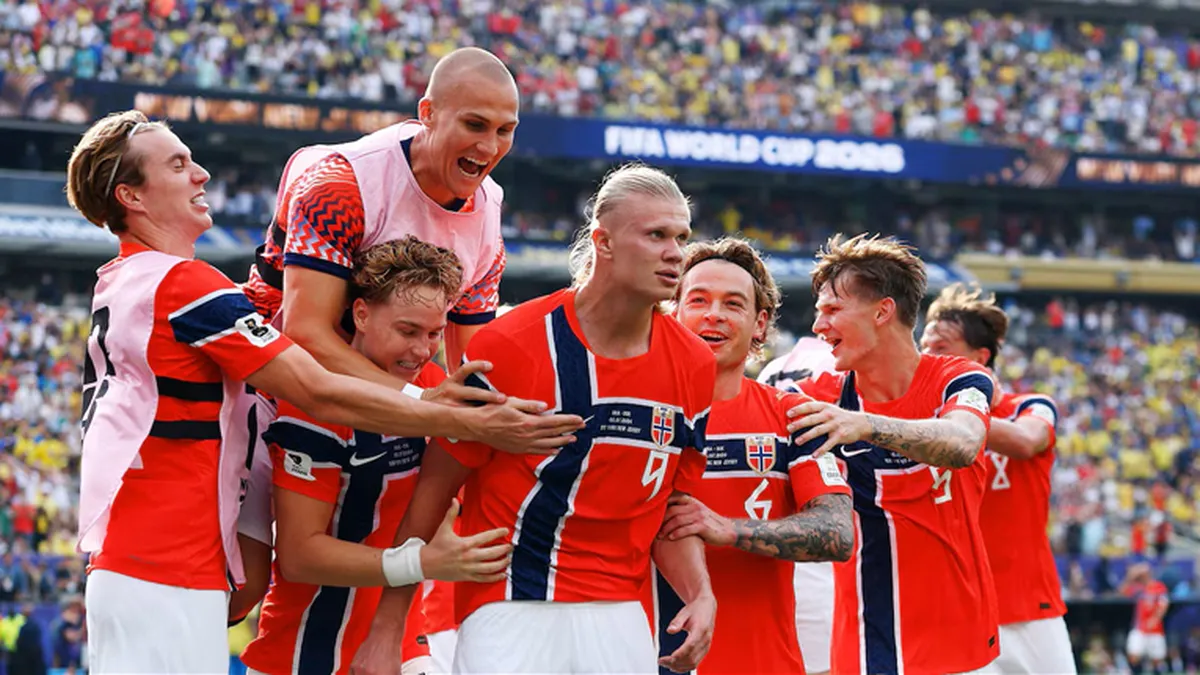 el tremendo doblete de Haaland para sacar a Brasil del Mundial