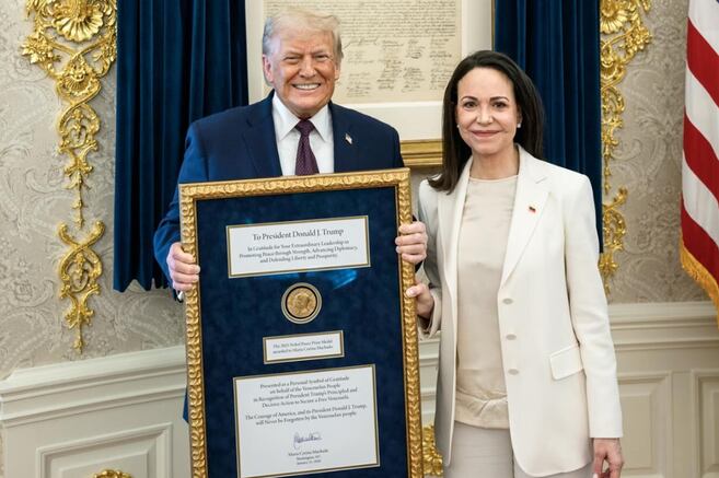 EE. UU. obstaculiza el regreso de María Corina Machado a Venezuela
