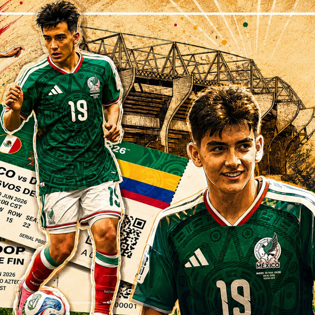 Gilberto Mora: el 'niño héroe' de México en el Mundial 2026