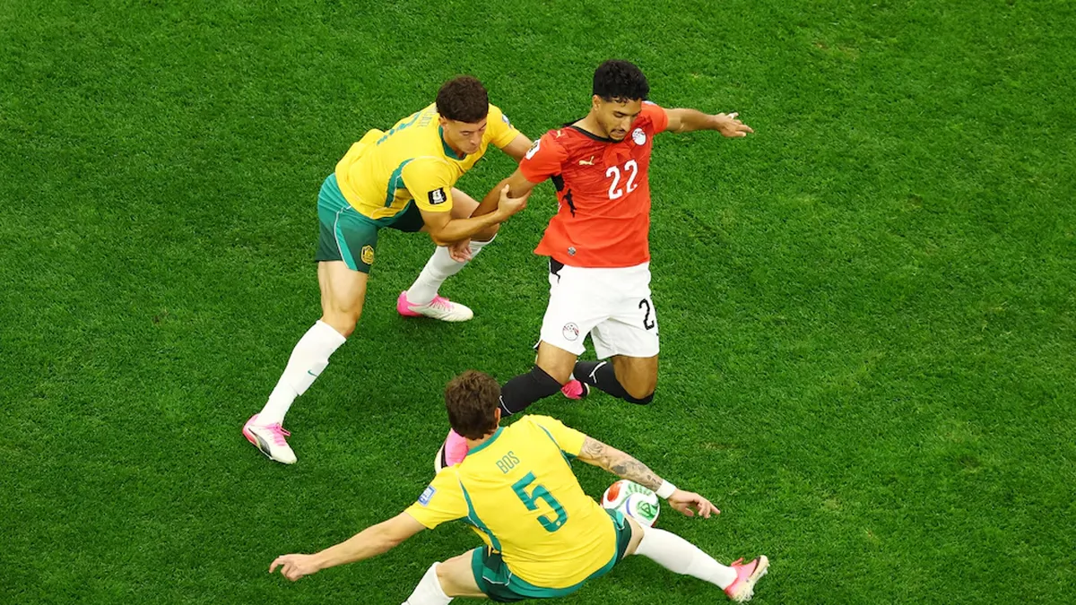 Egipto pega primero y vence a Australia por 1 a 0 en el duelo que define al rival de Argentina o Cabo Verde