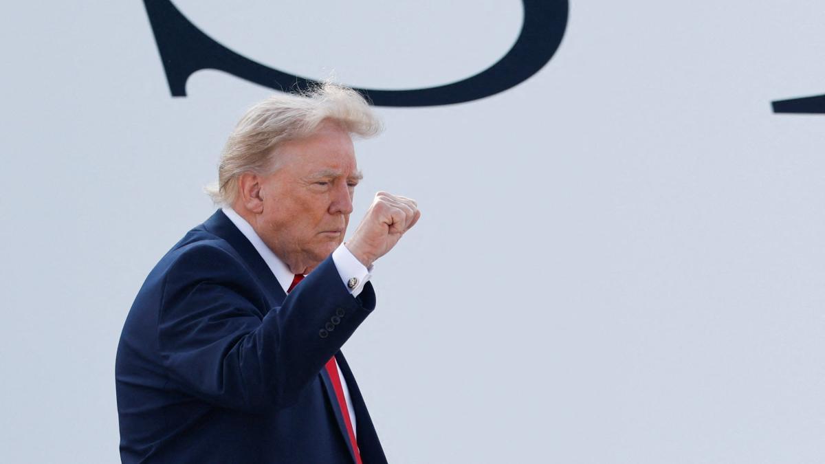 Trump estrena el nuevo Air Force One
