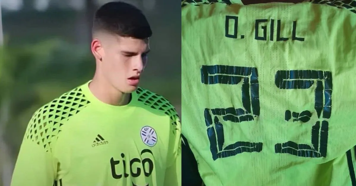 La camiseta del arquero paraguayo Orlando Gill reaparece tras campaña viral