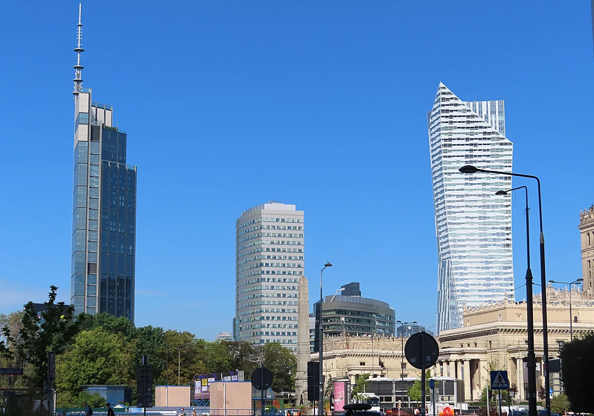 Este es el edificio más alto de la Unión Europea y se encuentra en Varsovia
