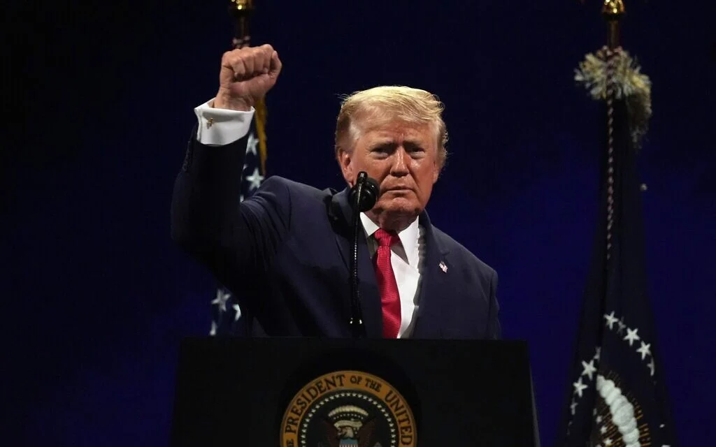 Trump mixes patriotism with partisanship as he celebrates America's 'joyous' 250th
