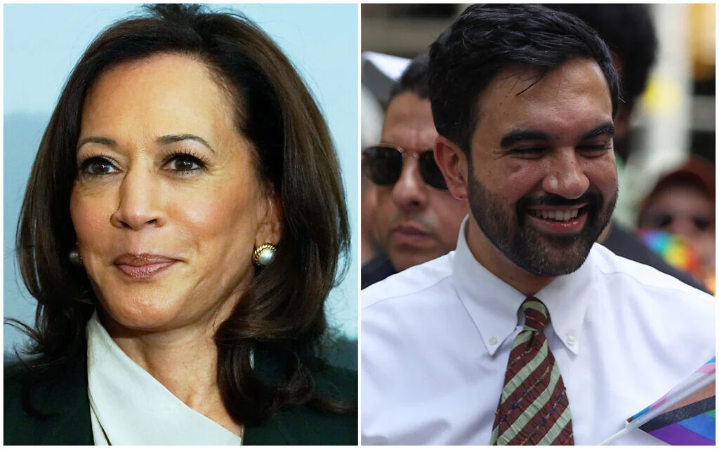 Report: Harris calls Mamdani, meets pro-Palestinian activists as she weighs 2028 bid