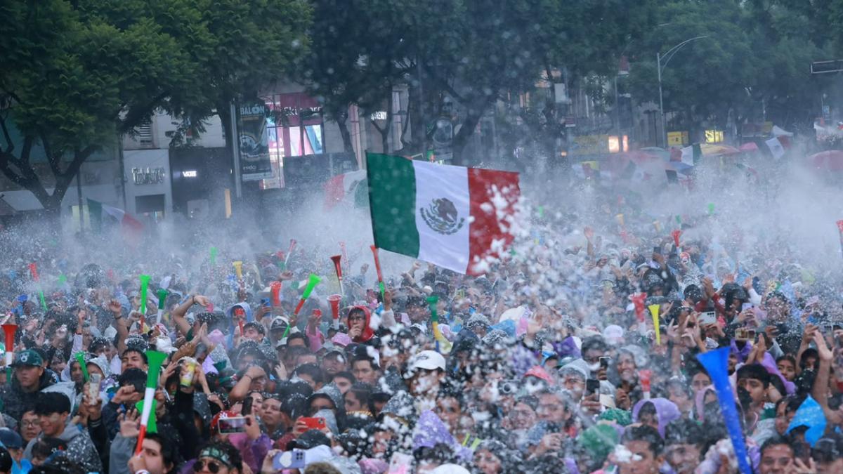 Más de 1.3 millones de personas vibraron con el Tri en las calles de la CDMX