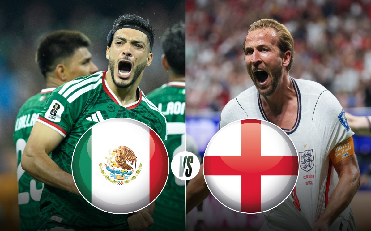 Dónde VER México vs. Inglaterra EN VIVO: Hora EXACTA Mundial 2026