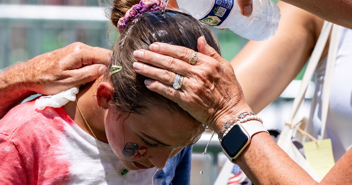 Ola de calor extremo en EE.UU. en medio de los partidos del Mundial y los actos por el 4 de Julio