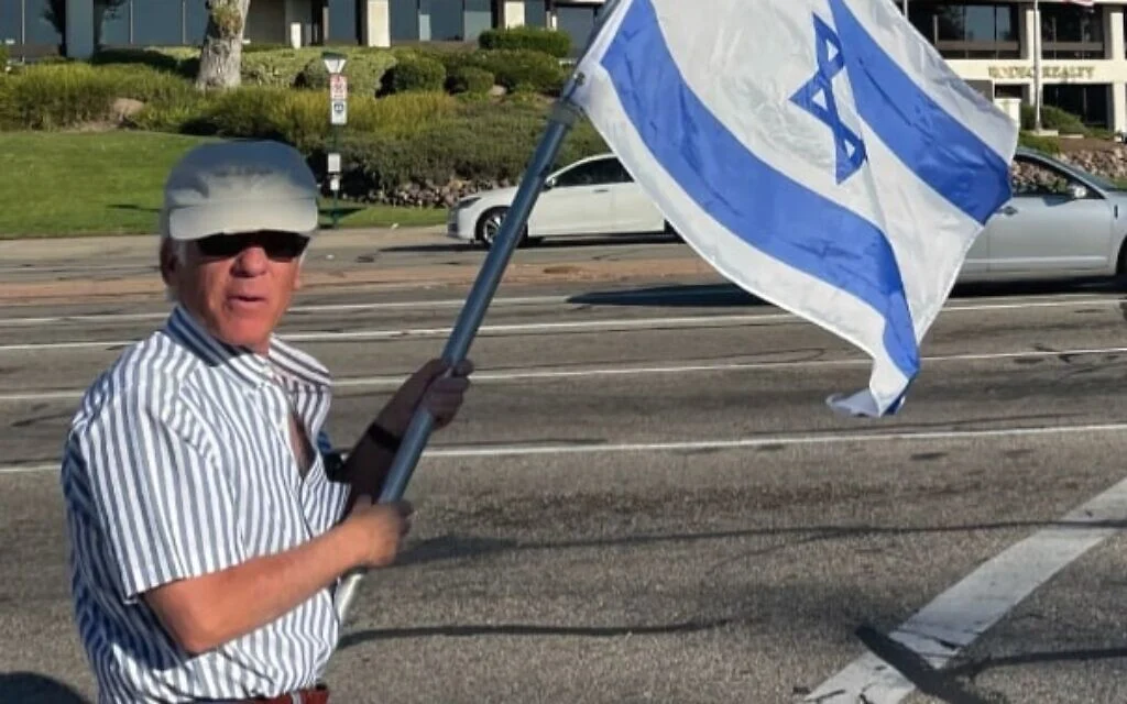 Man given 1-year sentence in death of Jewish protester at dueling California rallies
