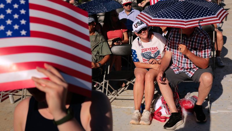 Live updates: America celebrates it's 250th birthday