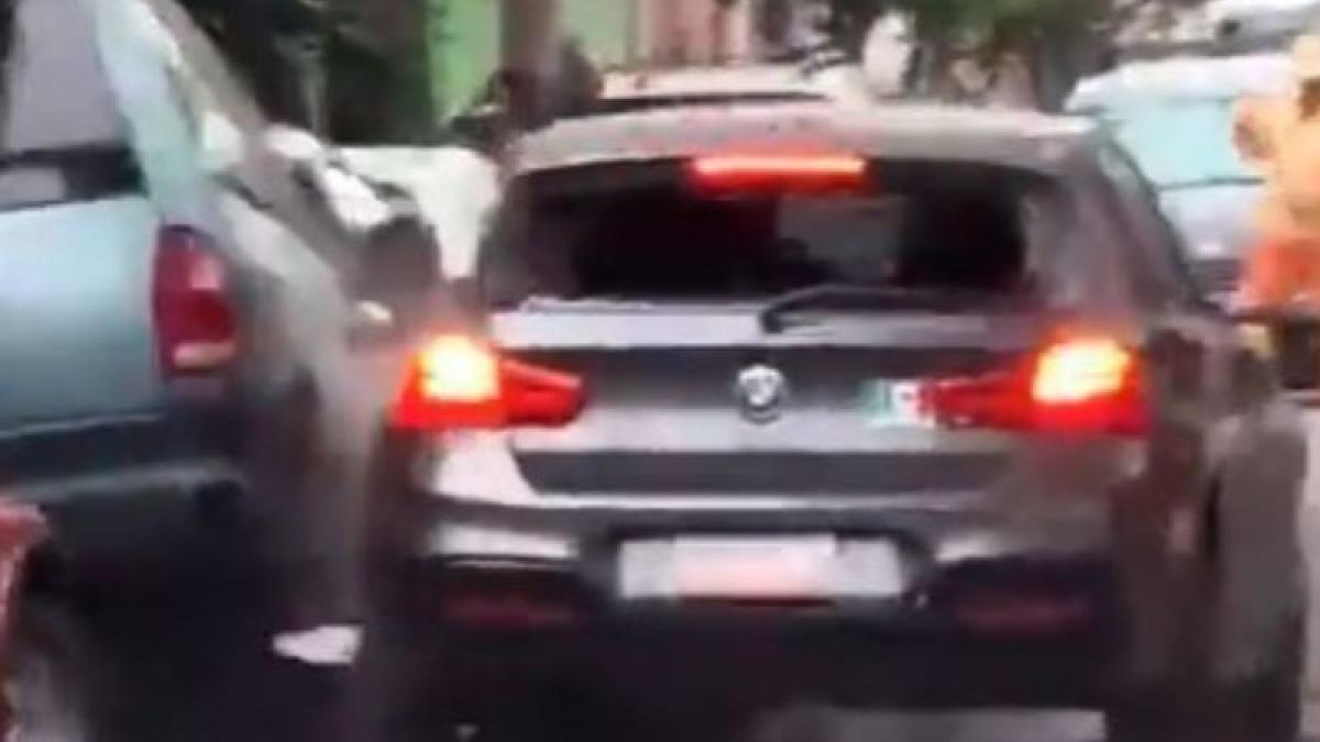 Por festejos mundialistas, conductor protagoniza carambola en Miguel Hidalgo